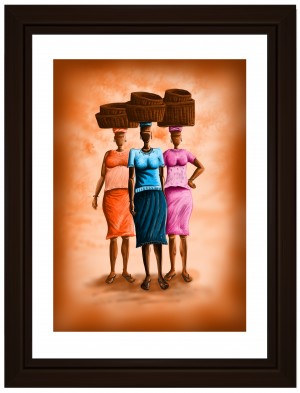 Indigenous African traders by CalvinbonGh